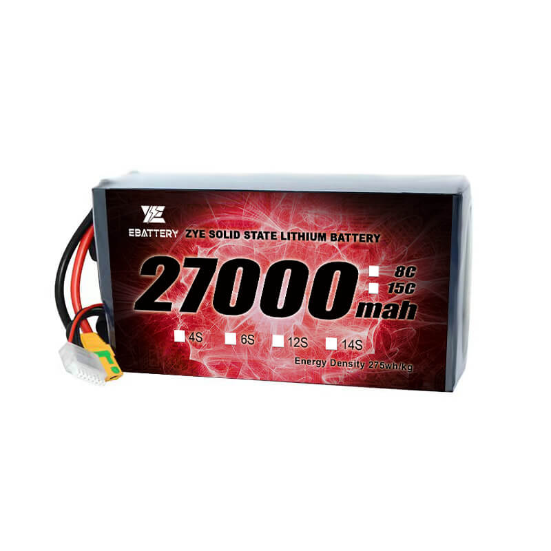 LI उच्च ऊर्जा घनता HV सॉलिड स्टेट 27000mah बॅटरी