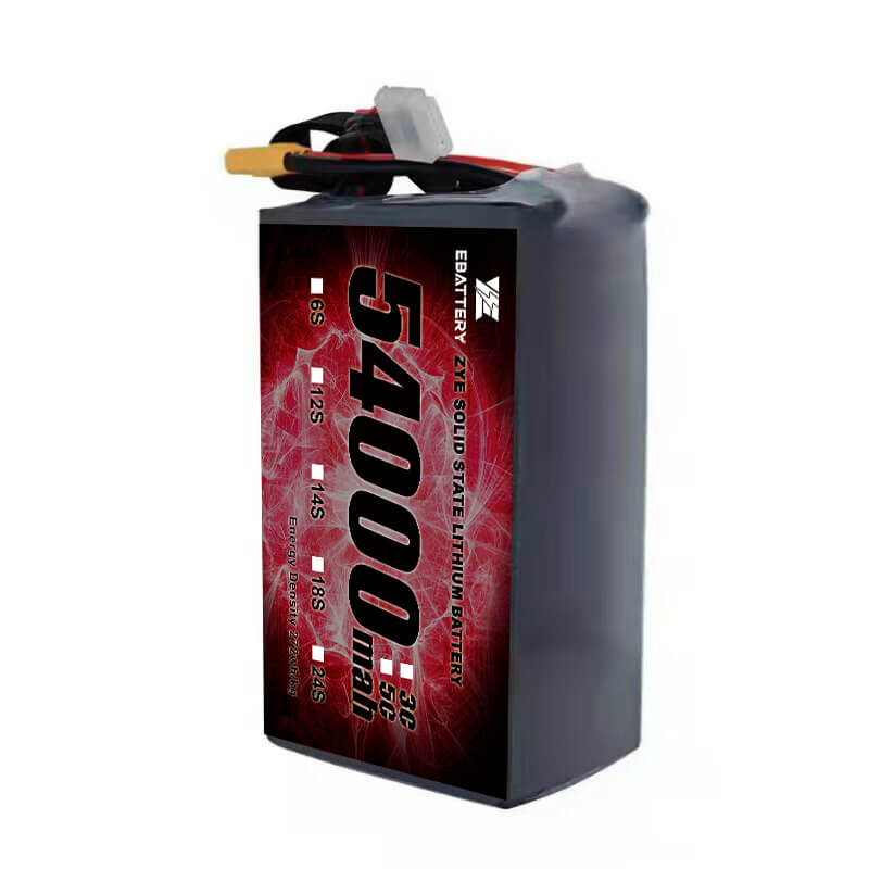 LI HV 54000mah 6S सॉलिड स्टेट बॅटरी